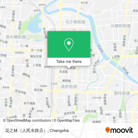 花之林（人民东路店） map
