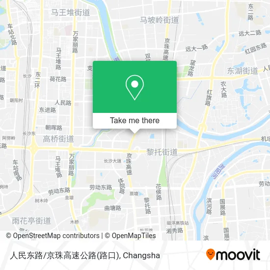 人民东路/京珠高速公路(路口) map