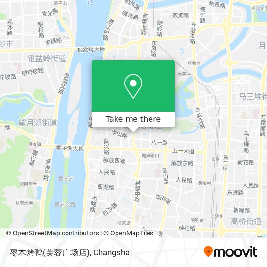 枣木烤鸭(芙蓉广场店) map