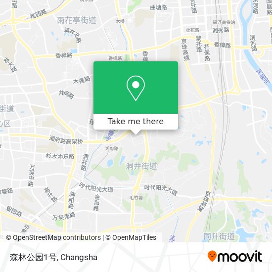 森林公园1号 map