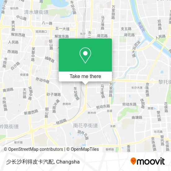 少长沙利得皮卡汽配 map