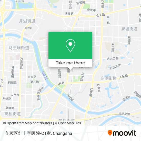 芙蓉区红十字医院-CT室 map
