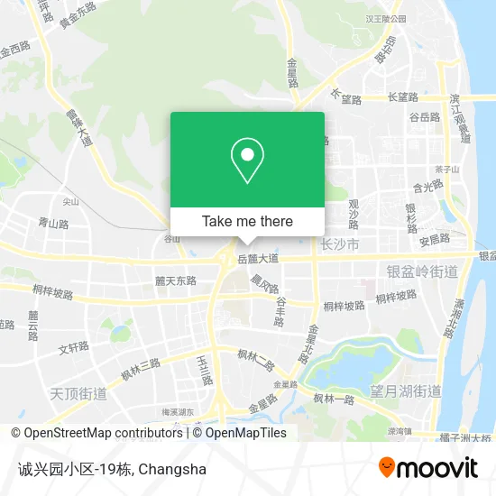 诚兴园小区-19栋 map