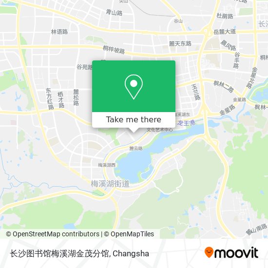 长沙图书馆梅溪湖金茂分馆 map