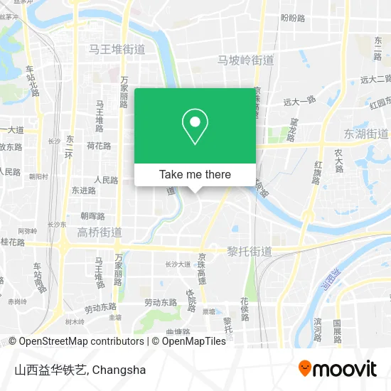 山西益华铁艺 map