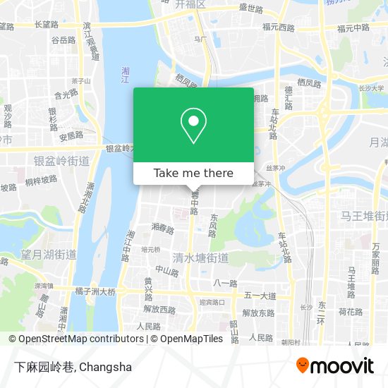 下麻园岭巷 map