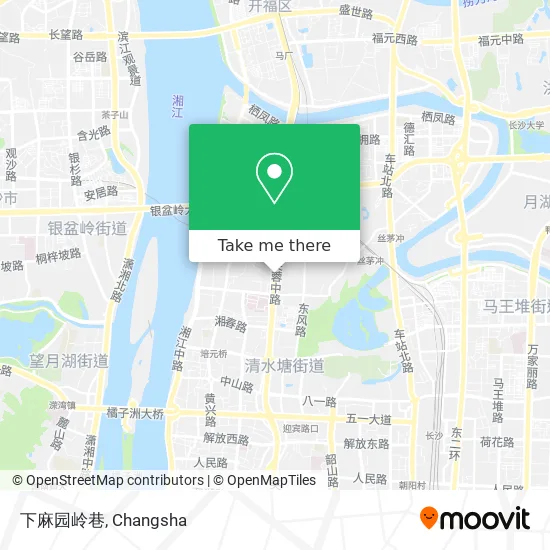 下麻园岭巷 map