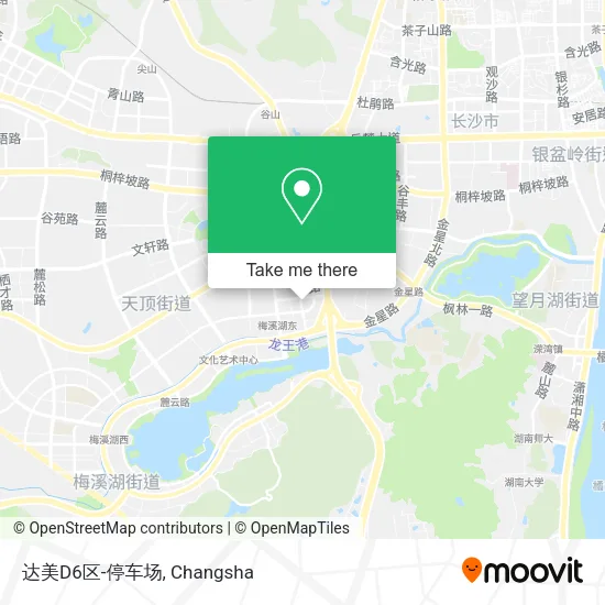 达美D6区-停车场 map