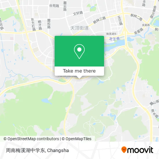 周南梅溪湖中学东 map