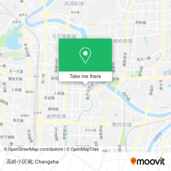 高岭小区南 map