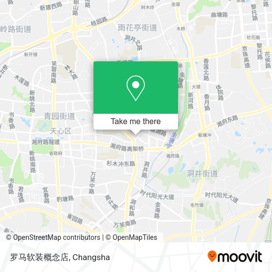 罗马软装概念店 map
