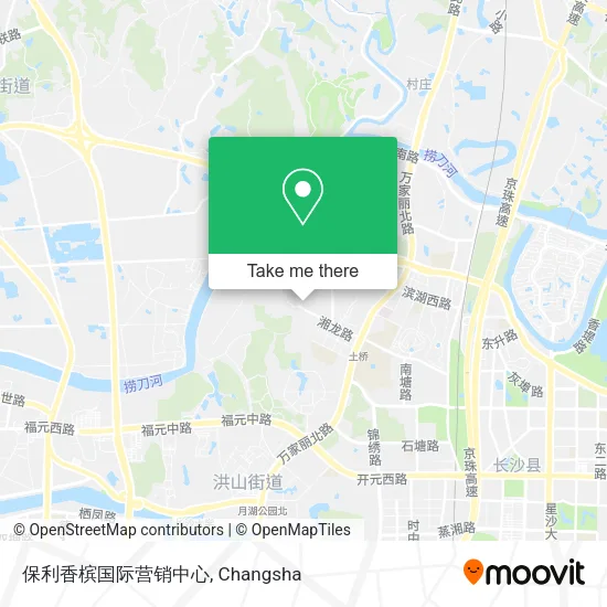 保利香槟国际营销中心 map