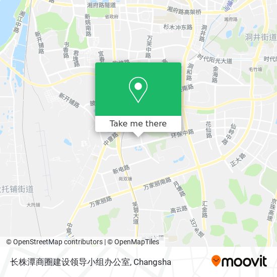 长株潭商圈建设领导小组办公室 map