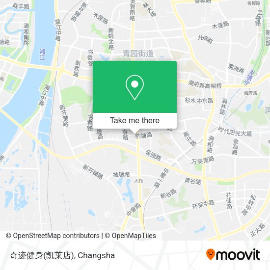 奇迹健身(凯莱店) map