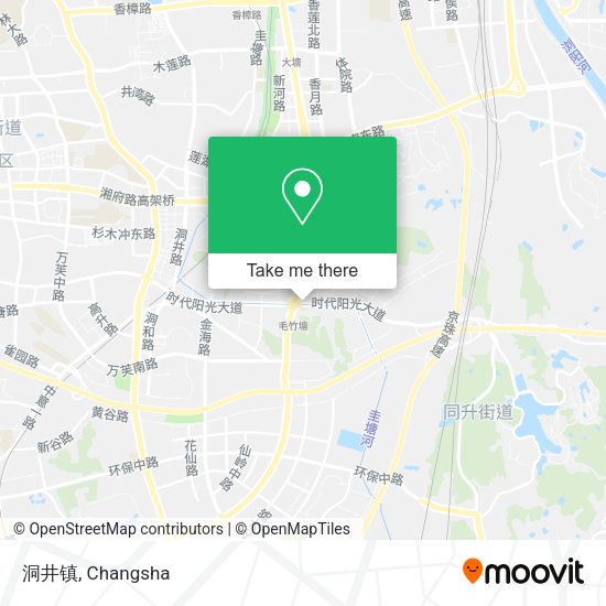 洞井镇 map