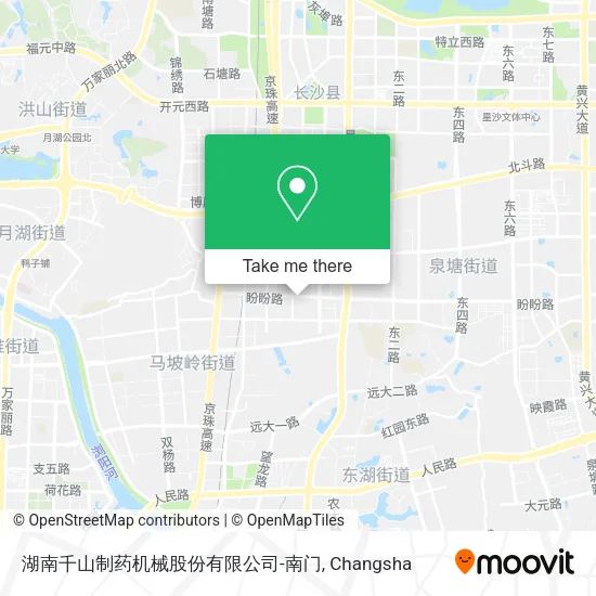 湖南千山制药机械股份有限公司-南门 map