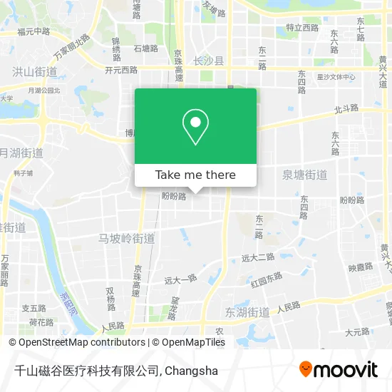 千山磁谷医疗科技有限公司 map