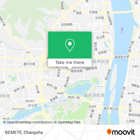 BEMETE map