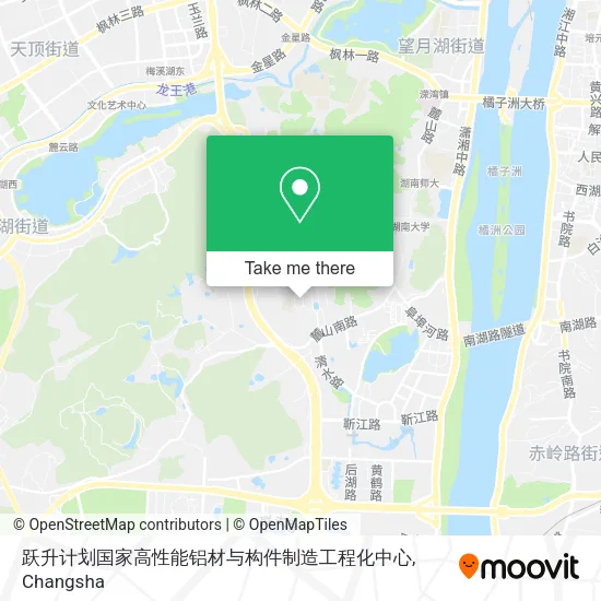 跃升计划国家高性能铝材与构件制造工程化中心 map