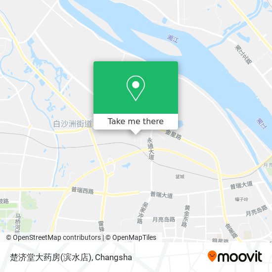 楚济堂大药房(滨水店) map