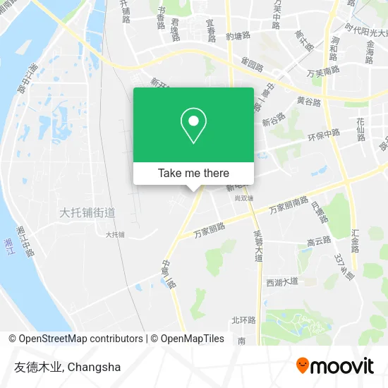 友德木业 map