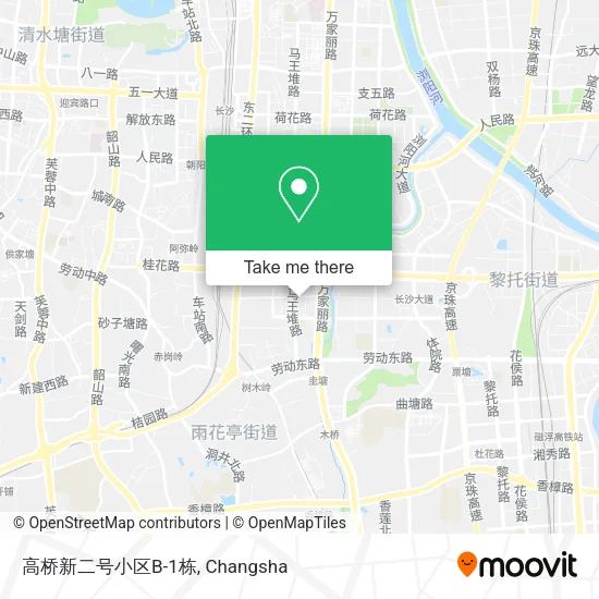 高桥新二号小区B-1栋 map