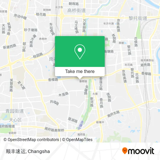 顺丰速运 map