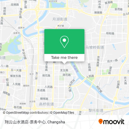 翔云山水酒店-票务中心 map