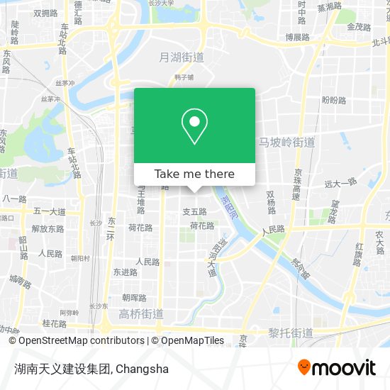 湖南天义建设集团 map