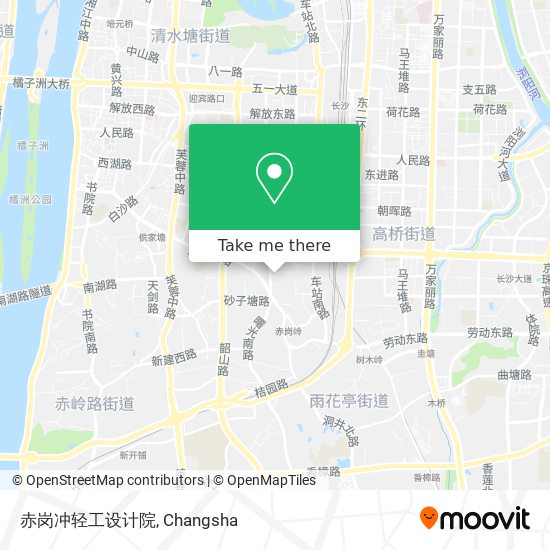 赤岗冲轻工设计院 map