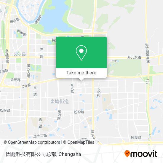 因趣科技有限公司总部 map