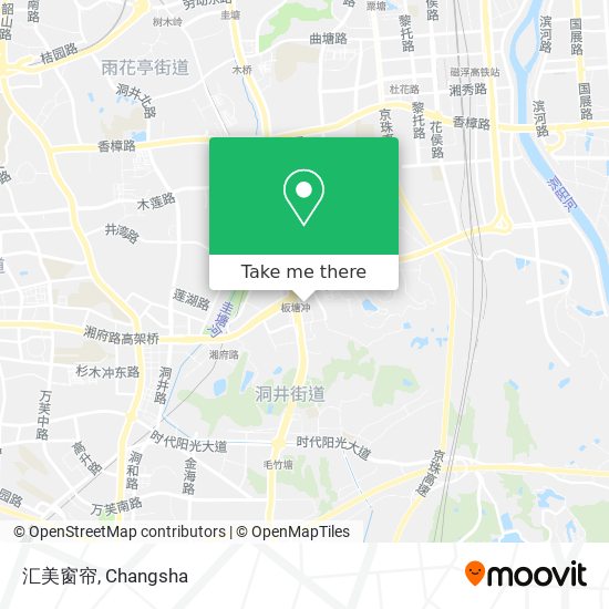 汇美窗帘 map