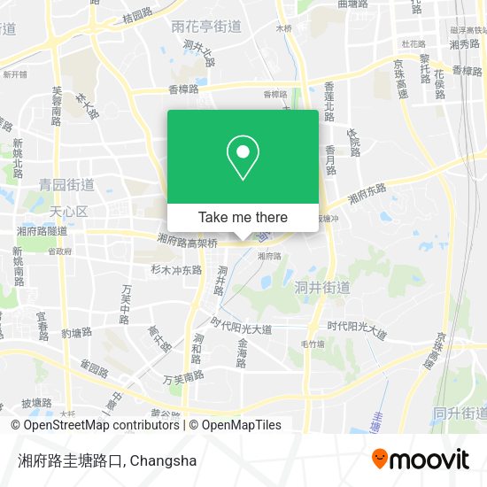 湘府路圭塘路口 map