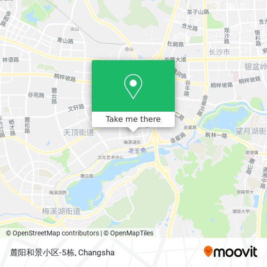 麓阳和景小区-5栋 map