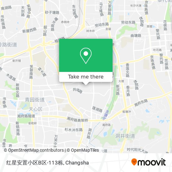 红星安置小区B区-113栋 map
