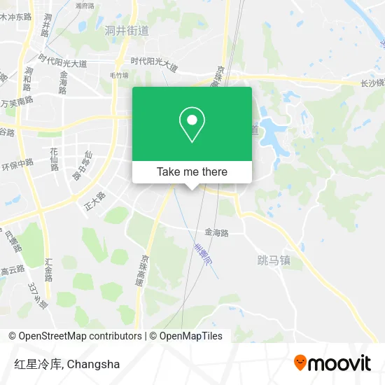 红星冷库 map