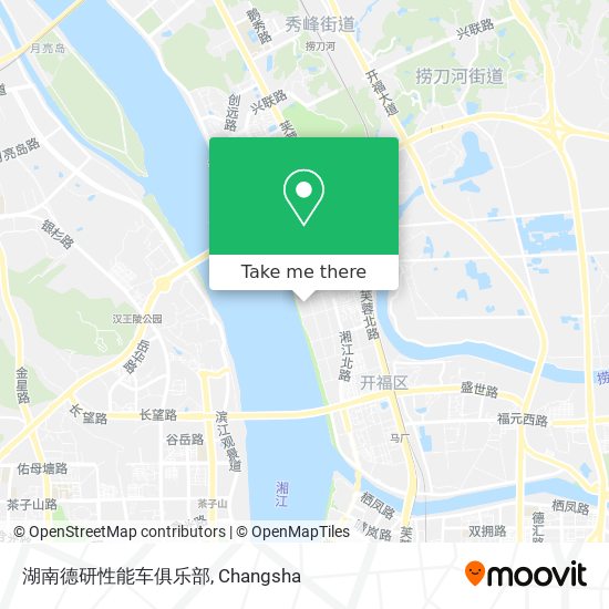 湖南德研性能车俱乐部 map