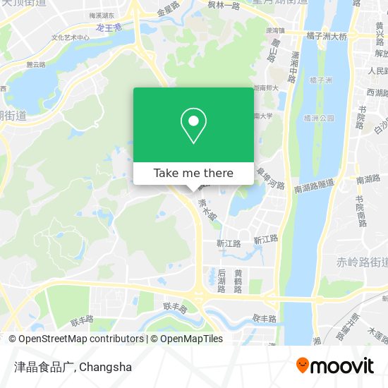 津晶食品广 map