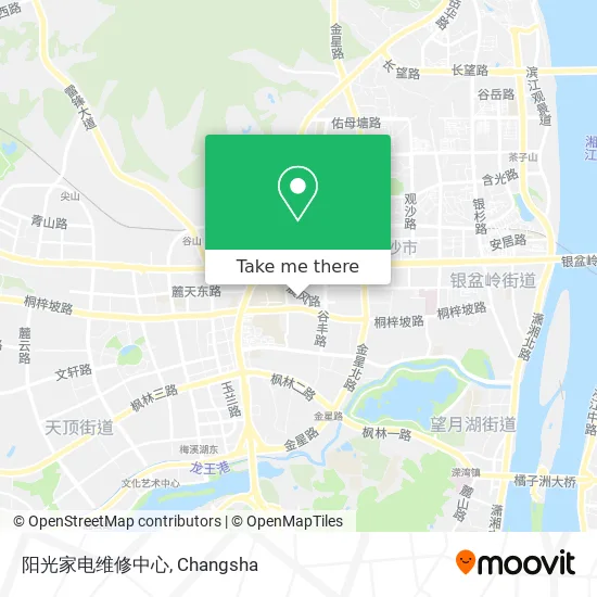 阳光家电维修中心 map