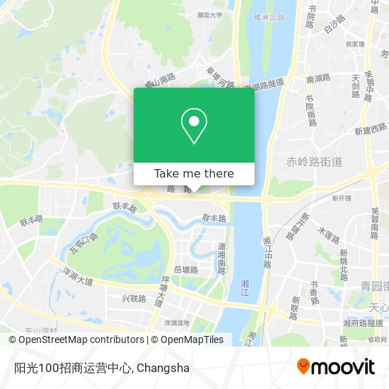 阳光100招商运营中心 map