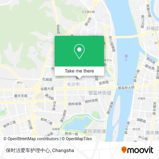 保时洁爱车护理中心 map