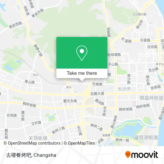 去哪餐烤吧 map