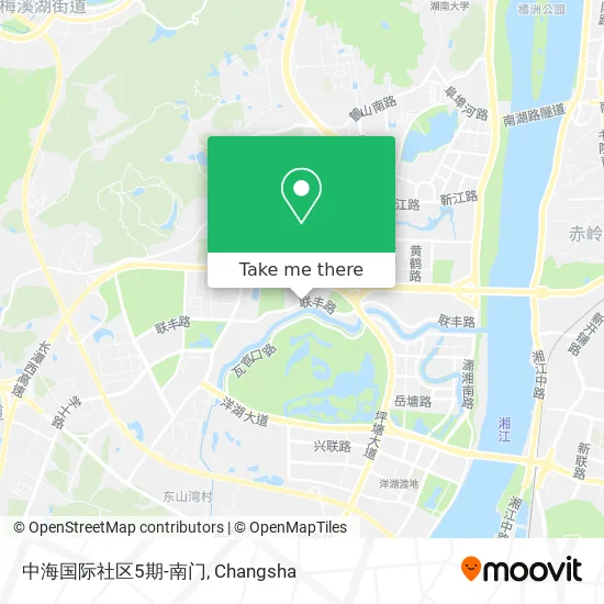 中海国际社区5期-南门 map