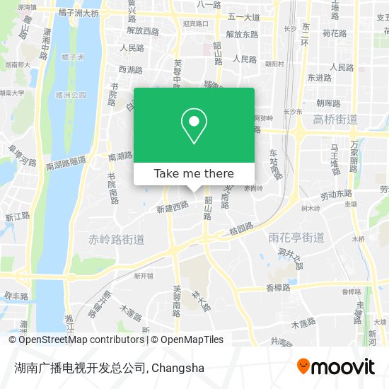 湖南广播电视开发总公司 map