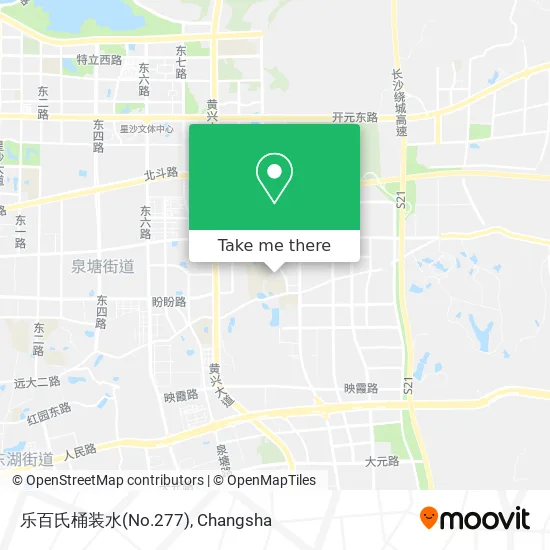 乐百氏桶装水(No.277) map