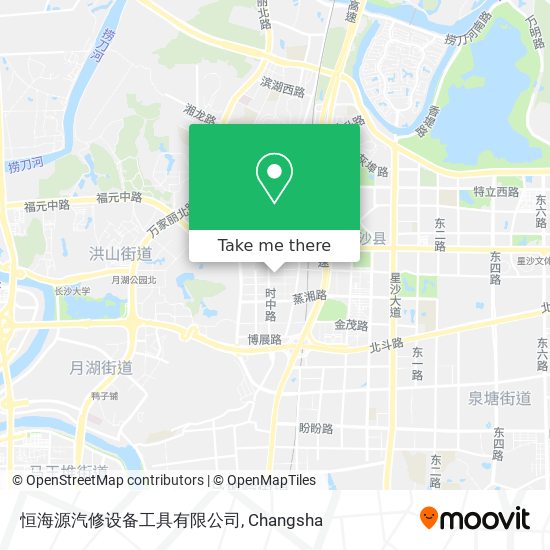 恒海源汽修设备工具有限公司 map