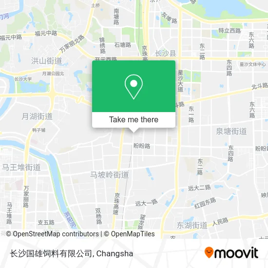 长沙国雄饲料有限公司 map