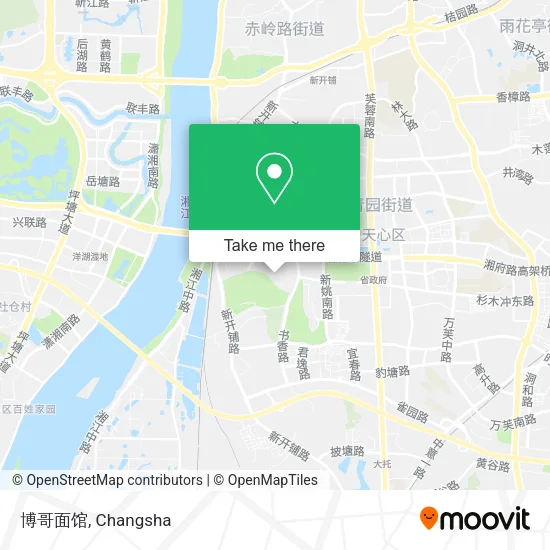 博哥面馆 map