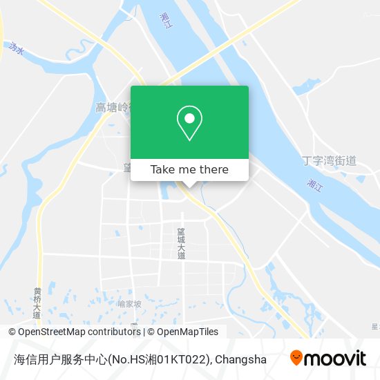 海信用户服务中心(No.HS湘01KT022) map