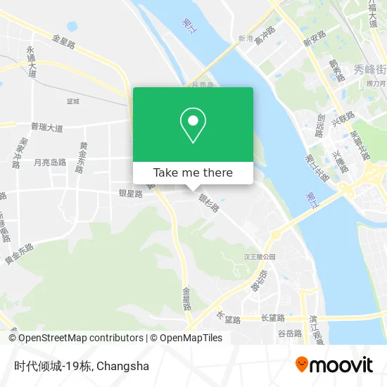 时代倾城-19栋 map